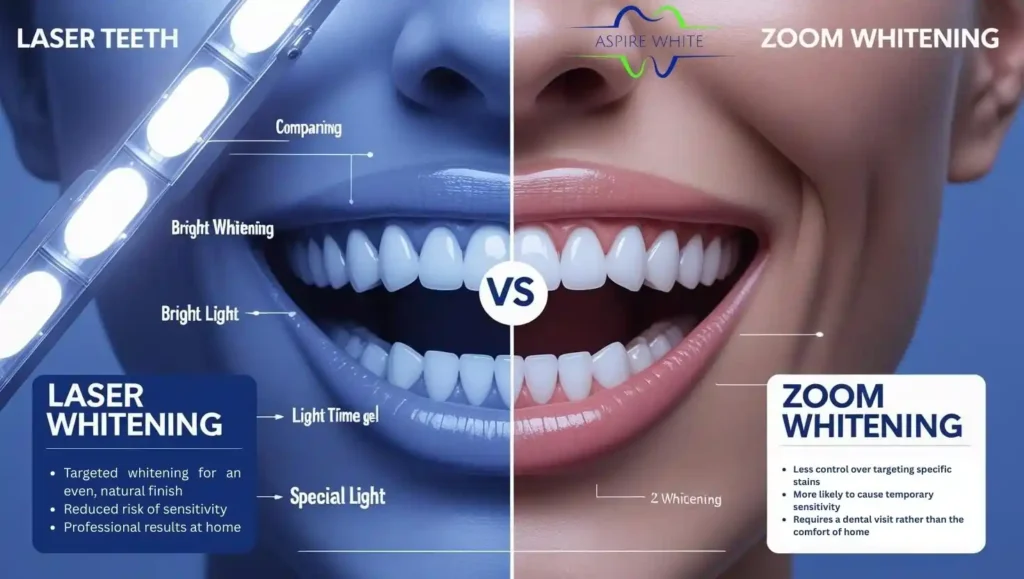 Laser Teeth Whitening vs. Zoom Whitening Basingstoke
